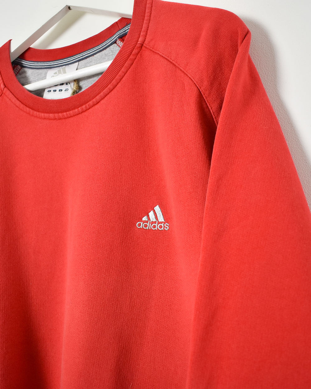 Red Adidas Sweatshirt - X-Large