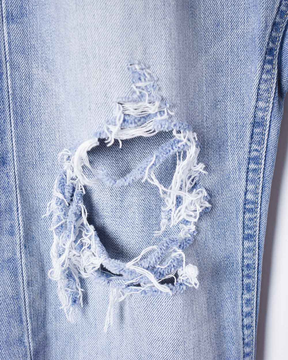 BabyBlue Lee Distressed Raw Edge Jeans - W32 L28