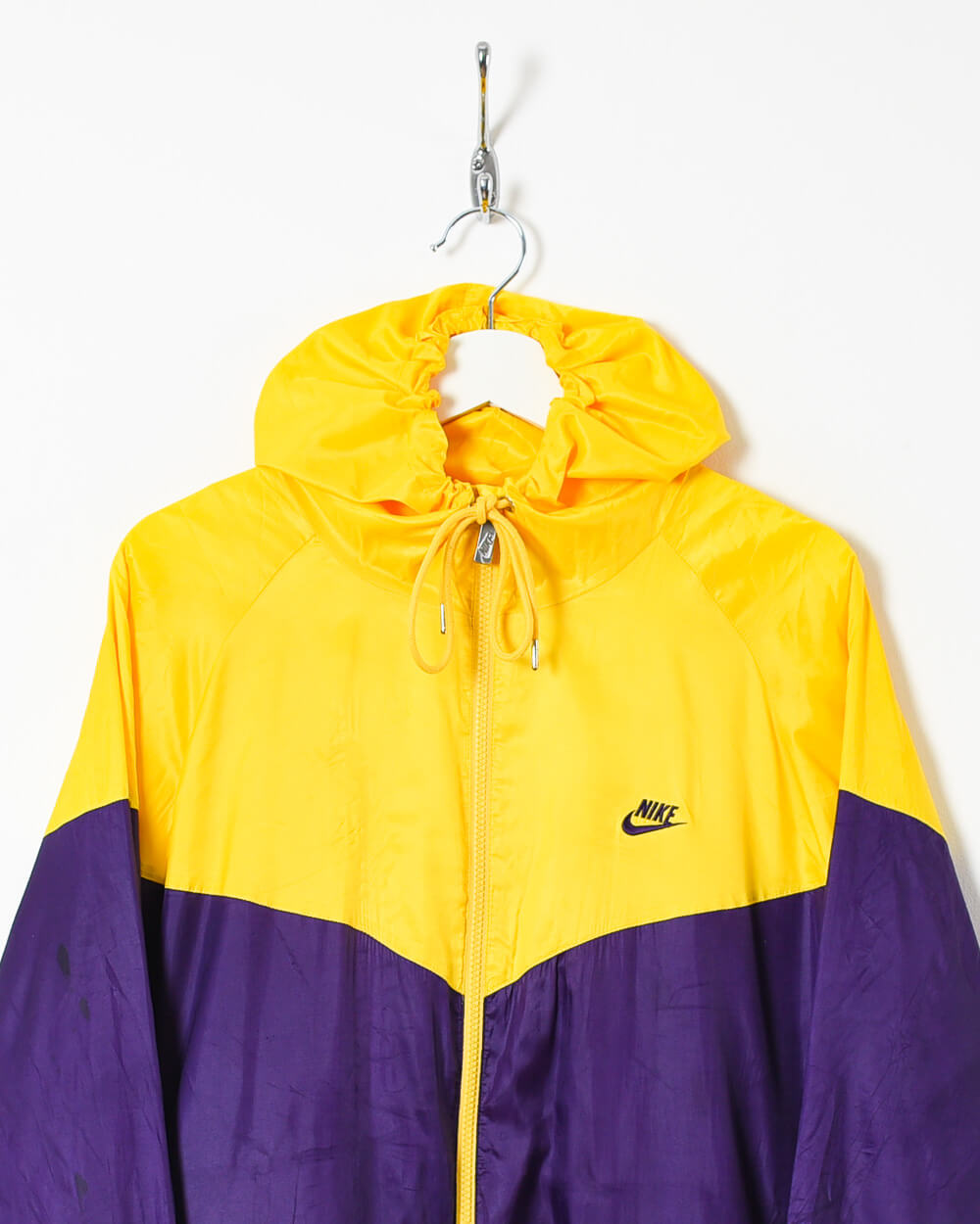 Yellow Nike Windbreaker Jacket - Large
