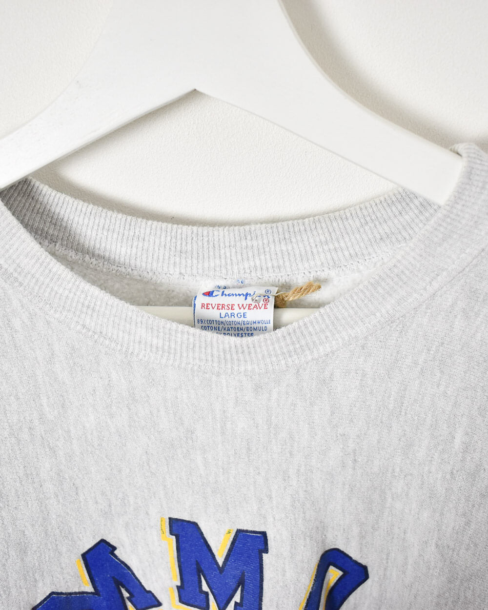 Stone Champion Reverse Weave Simmons C Athletics Sweatshirt - Large