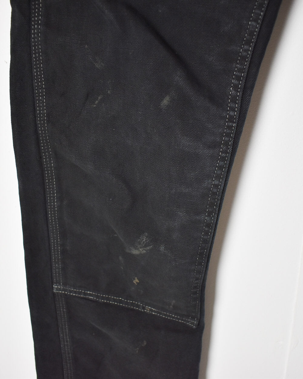 Black Carhartt Heavyweight Double Knee Carpenter Jeans - W30 L30