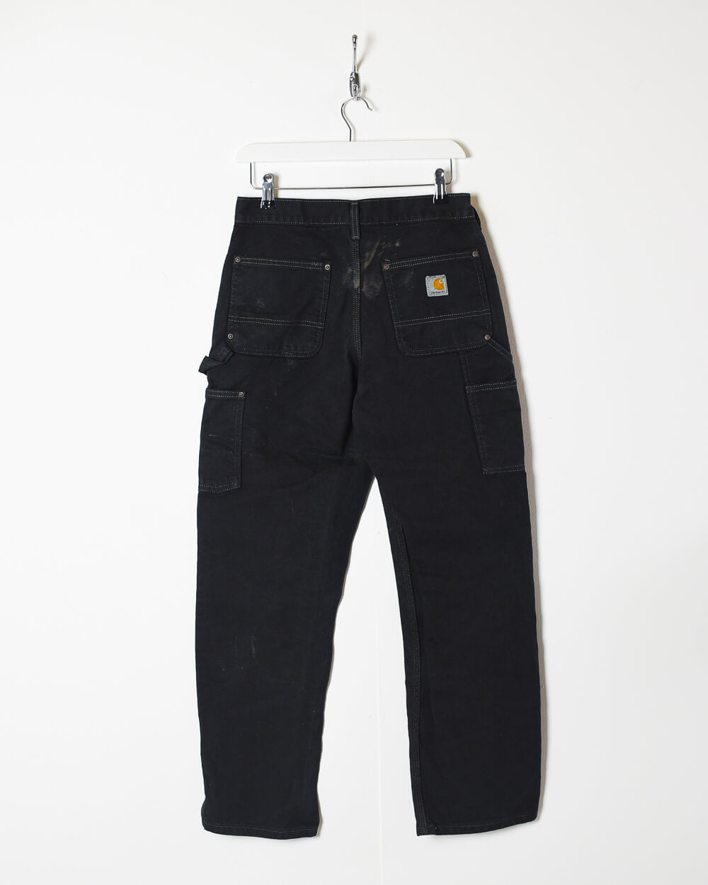 Black Carhartt Heavyweight Double Knee Carpenter Jeans - W30 L30