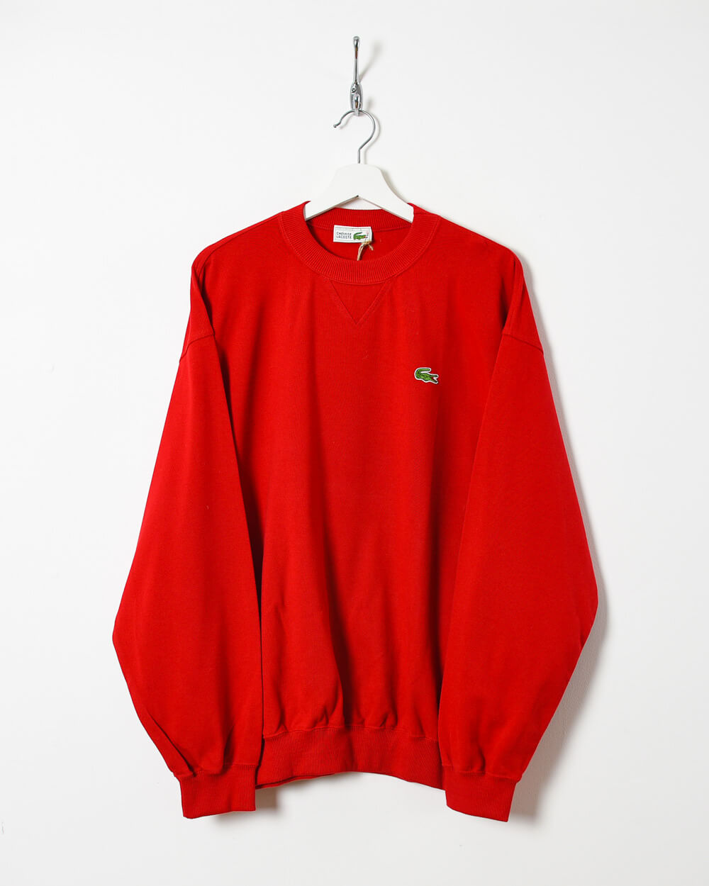 Red Chemise Lacoste Sweatshirt - Large