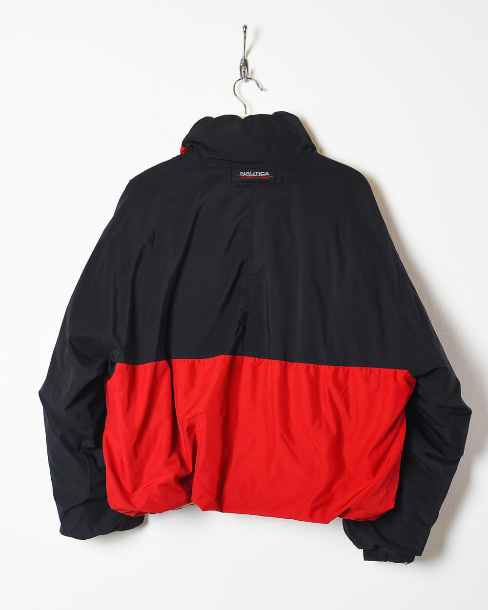 Black Nautica Reversible Puffer Jacket - Large