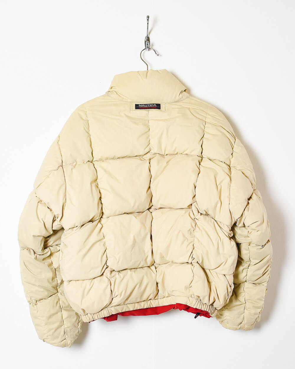 Black Nautica Reversible Puffer Jacket - Large