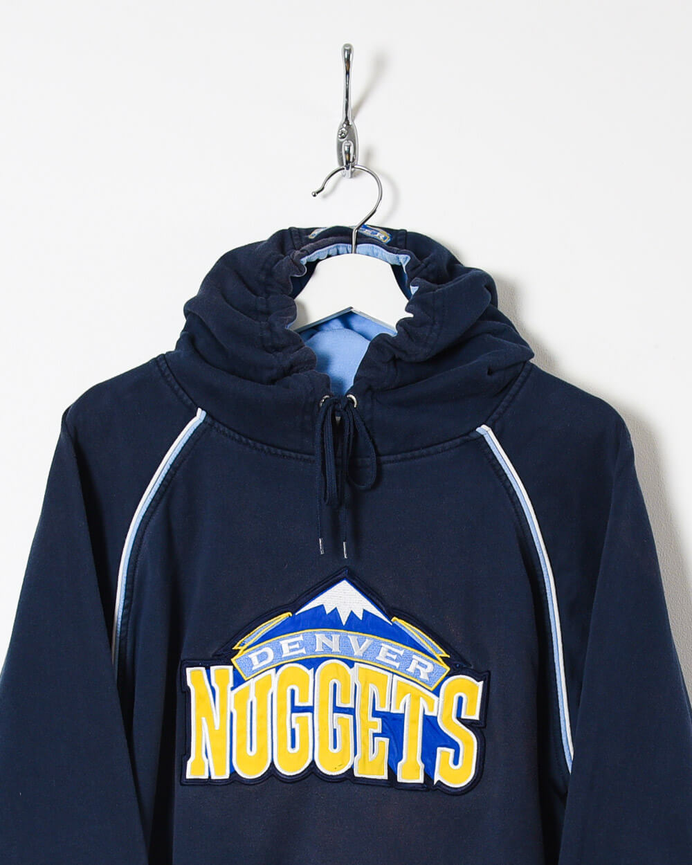 Navy Champion Denver Nuggets Hoodie - Large