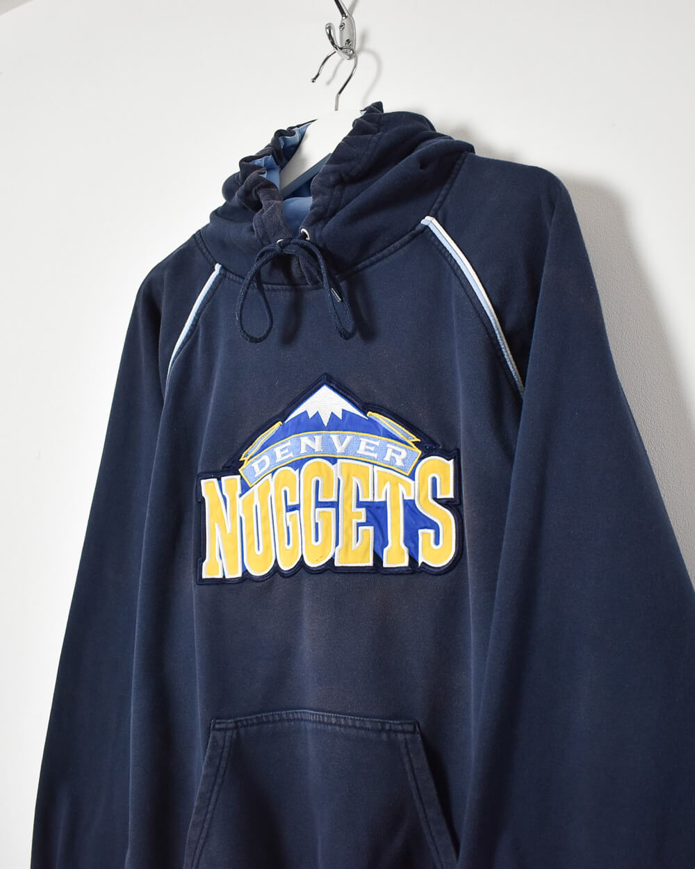 Navy Champion Denver Nuggets Hoodie - Large
