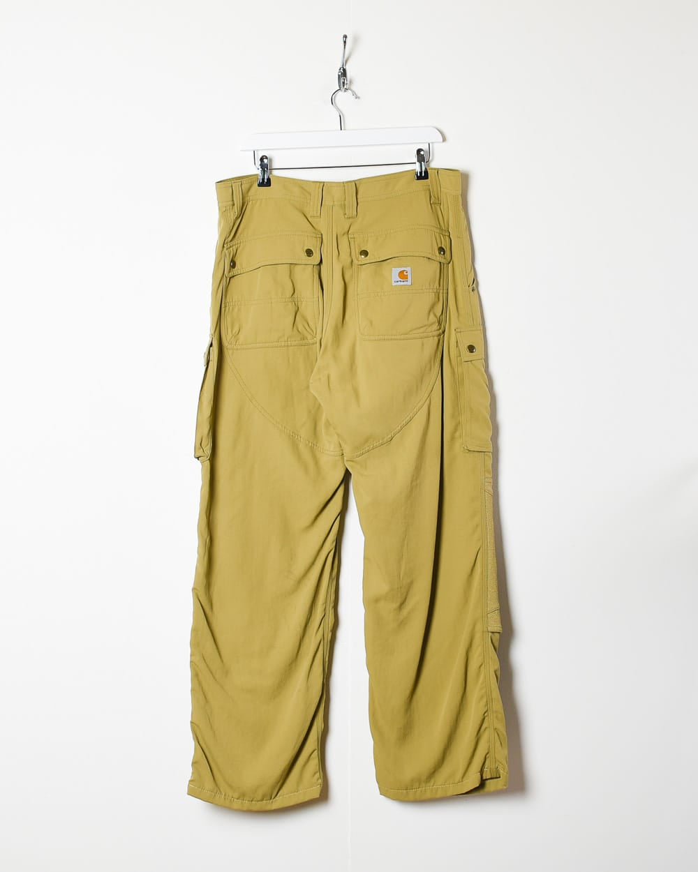Neutral Carhartt Double Knee Textured Cargo Jeans - W36 L34