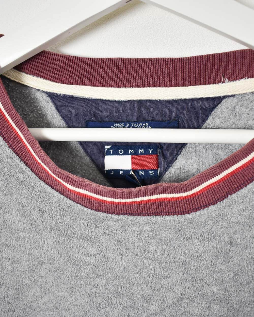 Stone Tommy Jeans Fleece - X-Large