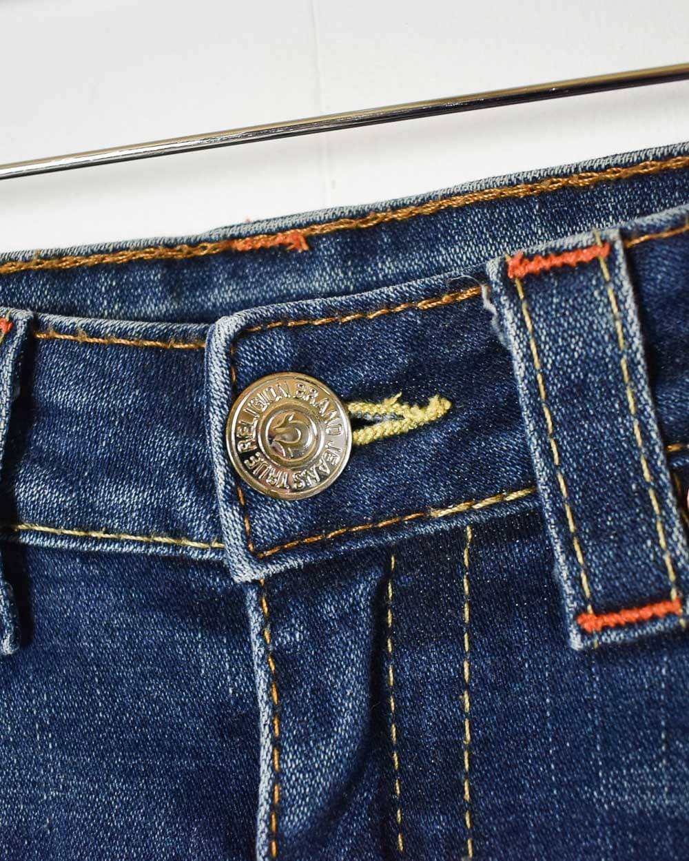 Blue True Religion World Tour Women's Jeans - W27 L30