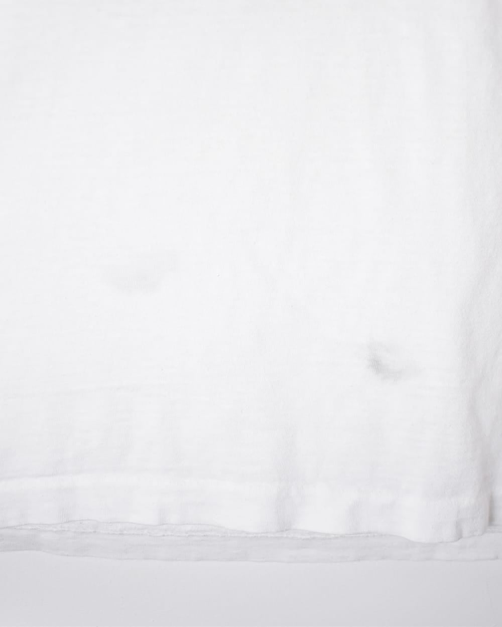 White 1993 European Running Championship Single Stitch T-Shirt - Medium