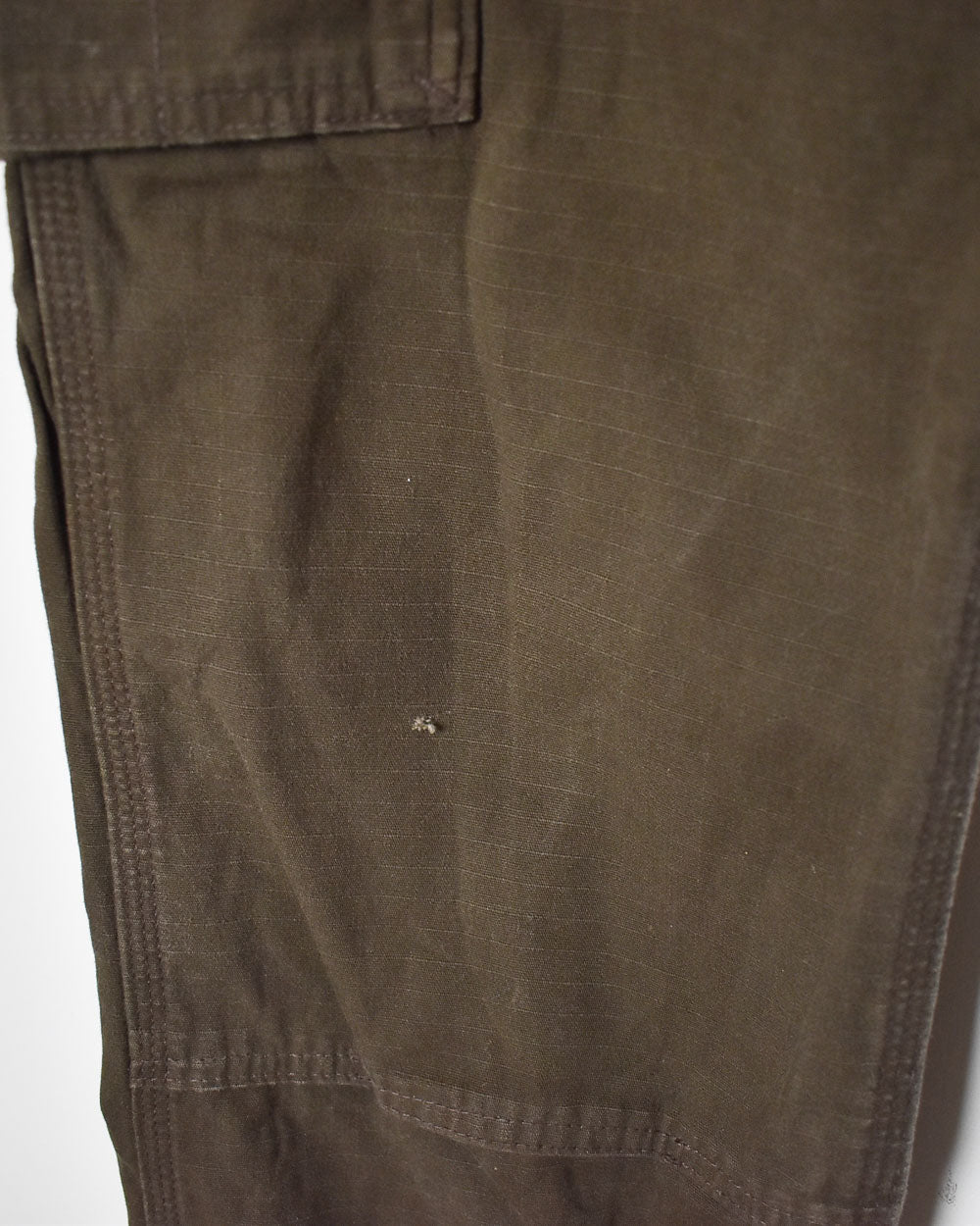 Brown Carhartt Double Knee Carpenter Cargo Jeans - W32 L34