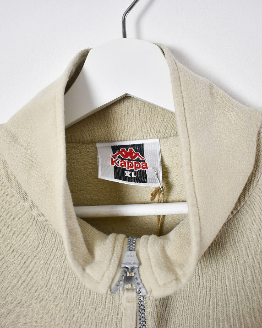 Neutral Kappa 1/4 Zip Sweatshirt - X-Large