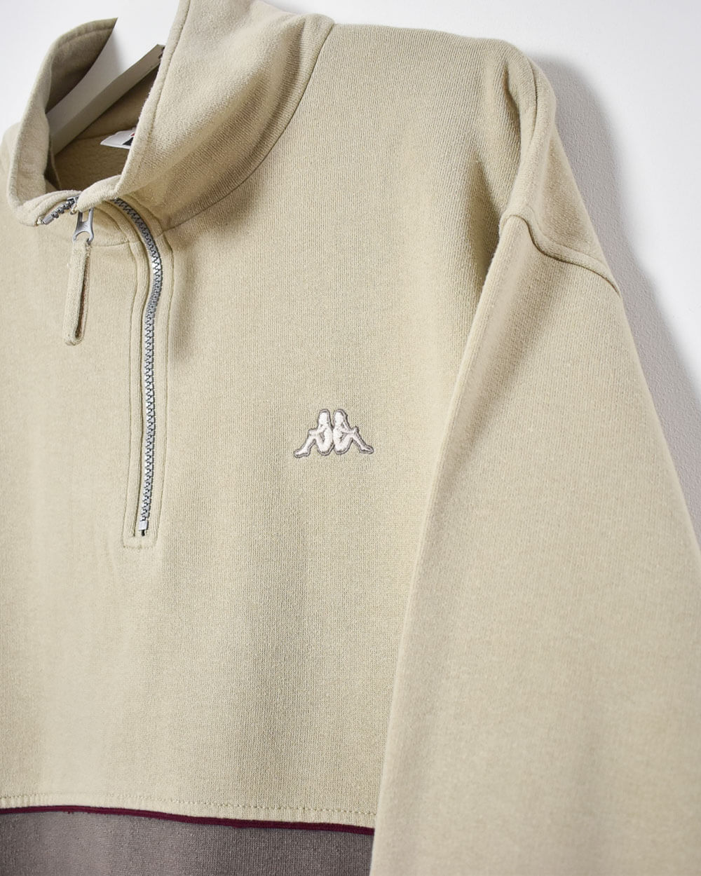 Neutral Kappa 1/4 Zip Sweatshirt - X-Large