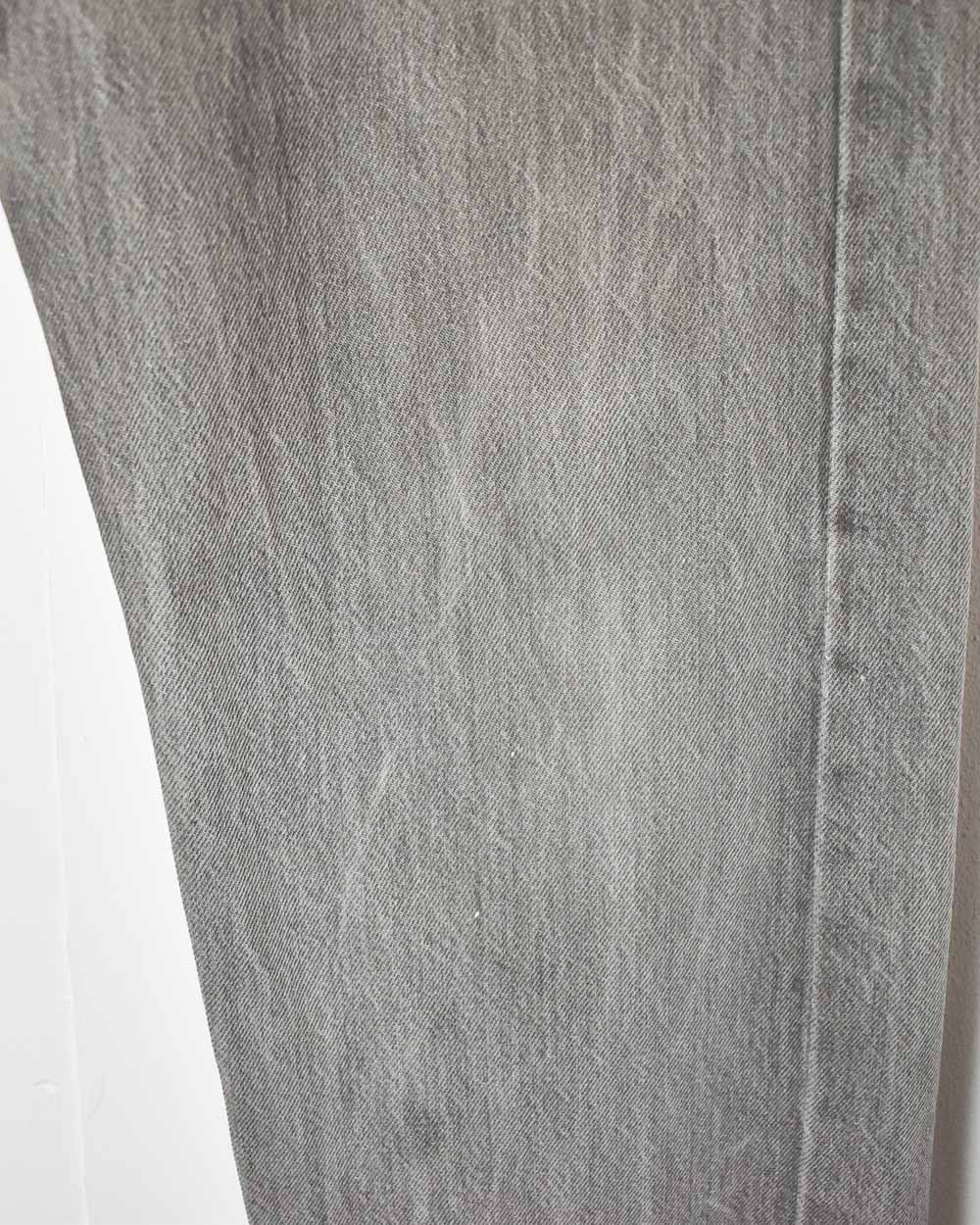 Grey Levi's USA 501 Jeans - W32 L28