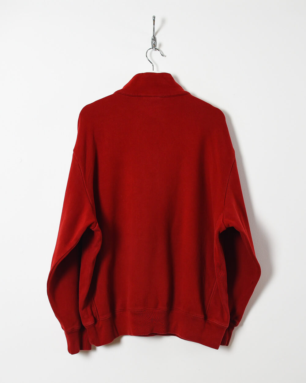 Maroon Nautica Competition 1/4 Zip Sweatshirt - X-Large