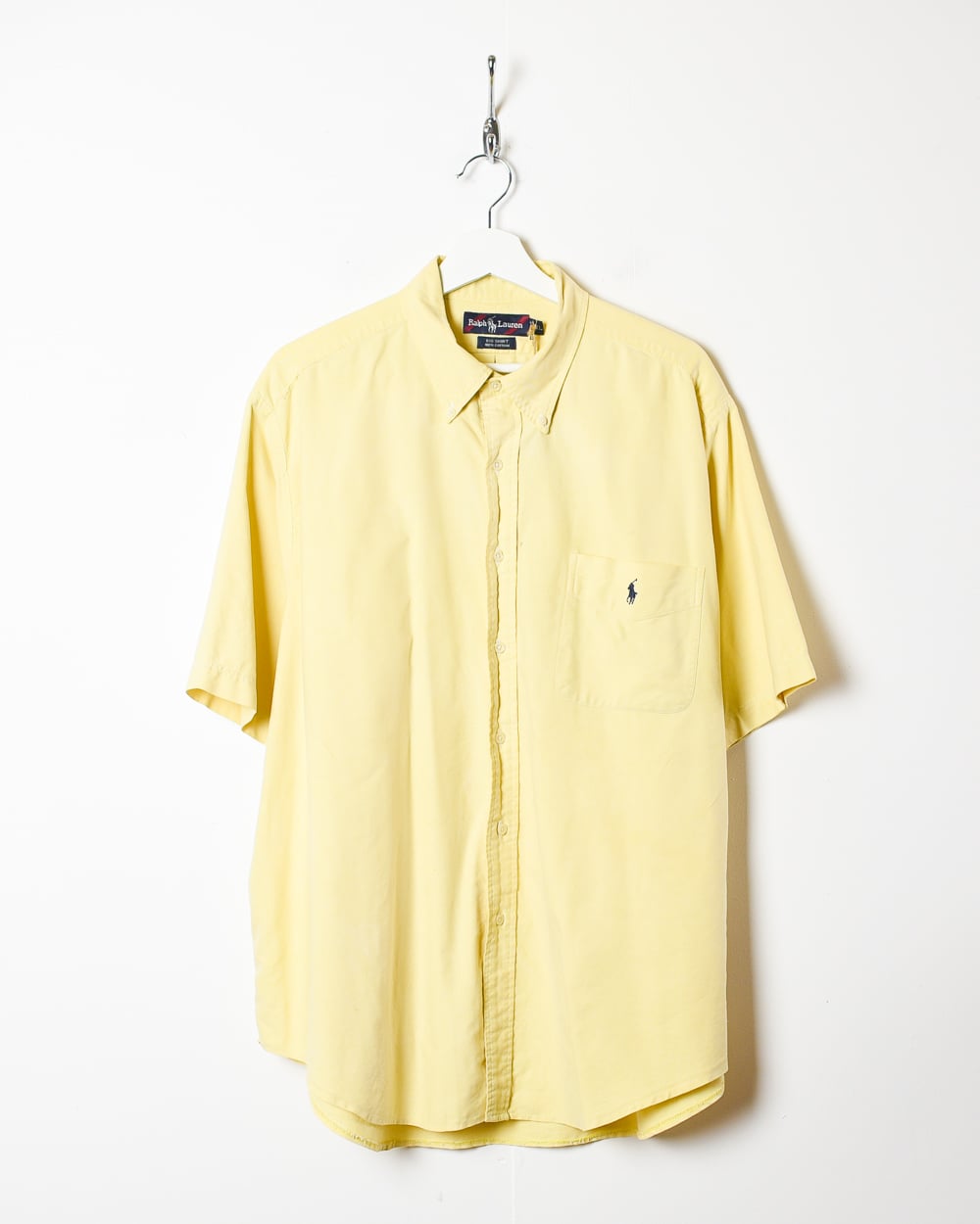 Yellow Polo Ralph Lauren Big Short Sleeved Shirt - XX-Large