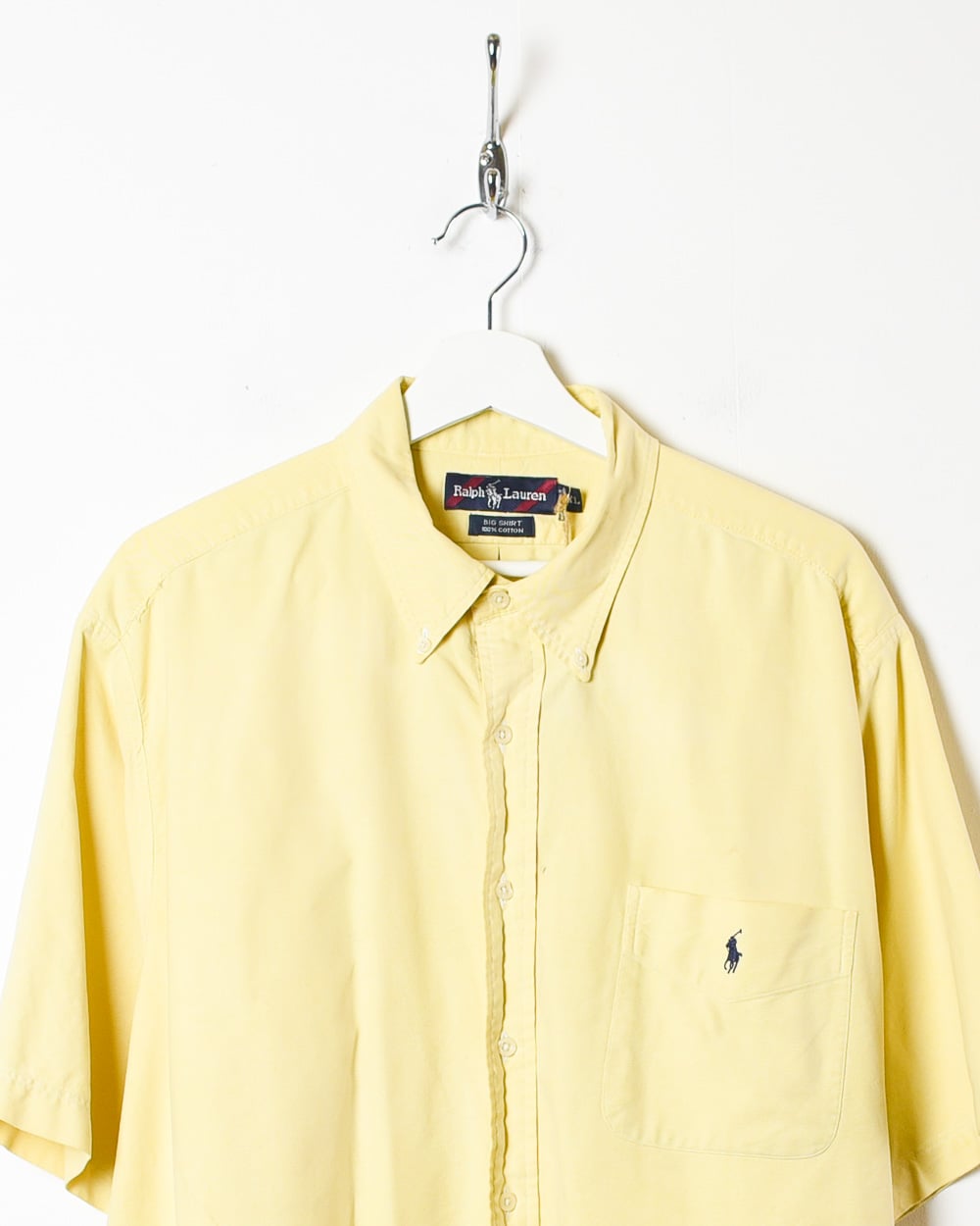 Yellow Polo Ralph Lauren Big Short Sleeved Shirt - XX-Large