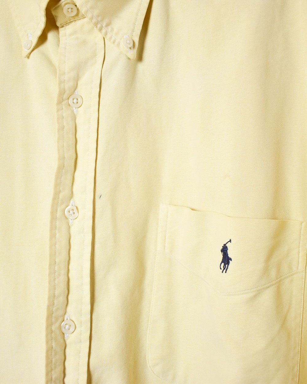 Yellow Polo Ralph Lauren Big Short Sleeved Shirt - XX-Large