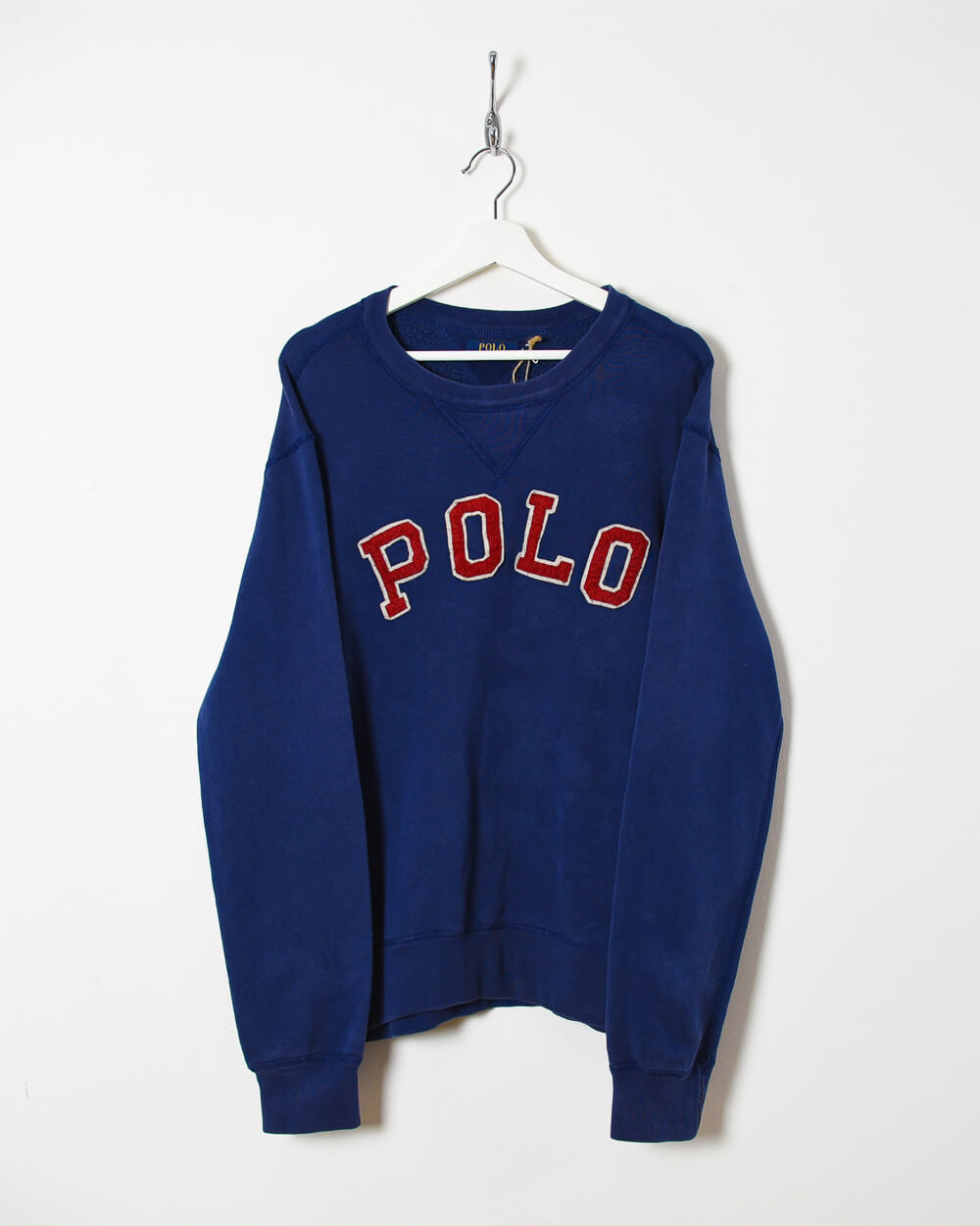 Blue Ralph Lauren Polo Sweatshirt - Large