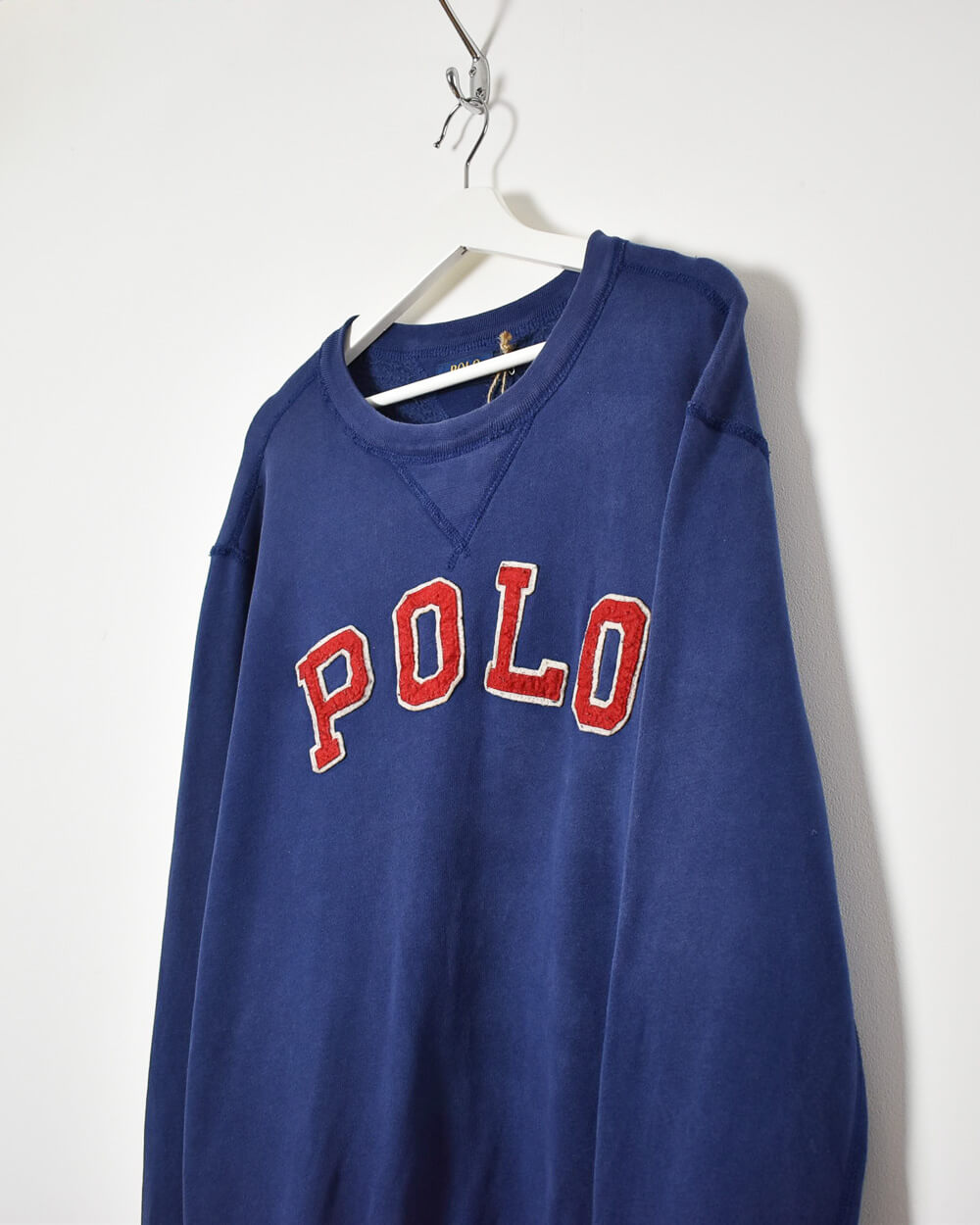 Blue Ralph Lauren Polo Sweatshirt - Large