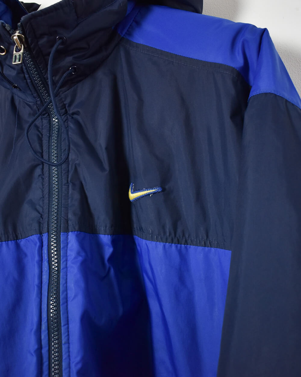Navy Nike Hooded Winter Coat - Large