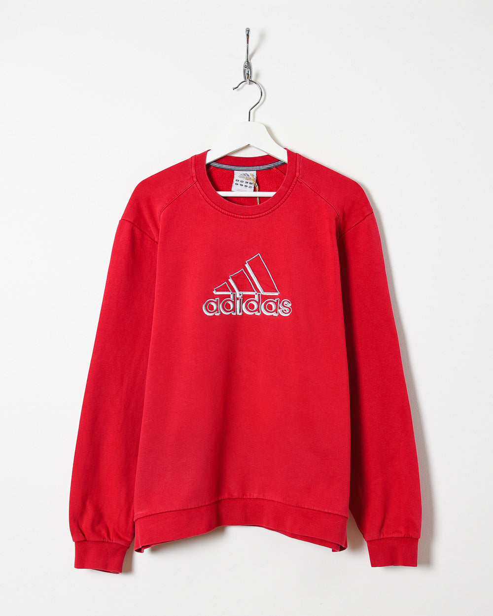 Red Adidas Sweatshirt - Large