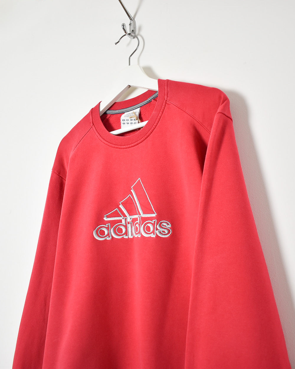 Red Adidas Sweatshirt - Large