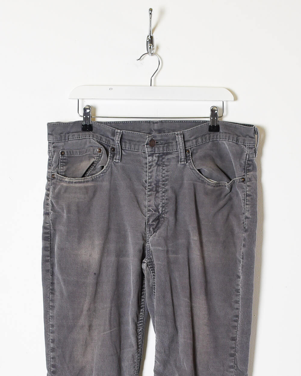 Grey Levi's Corduroy Jeans - W34 L30
