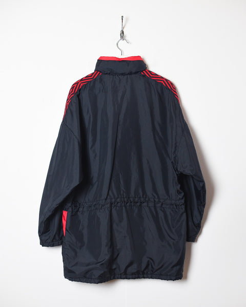 Vintage 90s Black Umbro Jacket - Small Nylon / Polyester– Domno