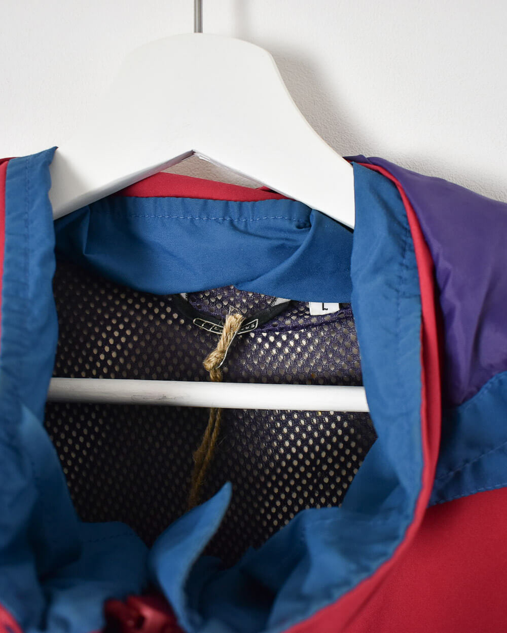 Red Berghaus Hooded Windbreaker Jacket - Large