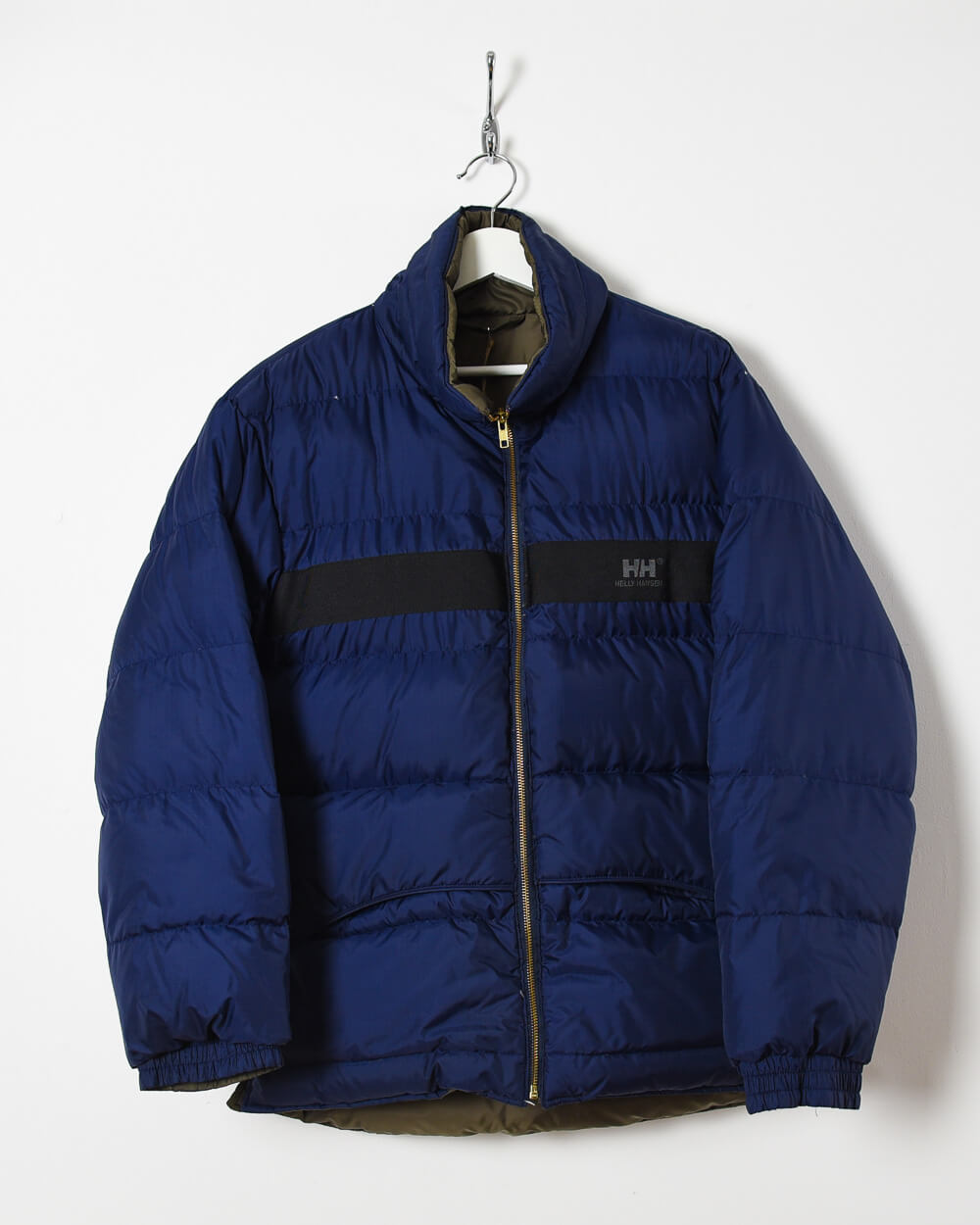 Navy Helly Hansen Reversible Puffer Jacket - Large