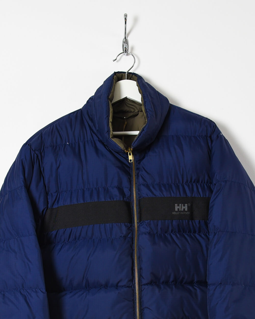 Navy Helly Hansen Reversible Puffer Jacket - Large