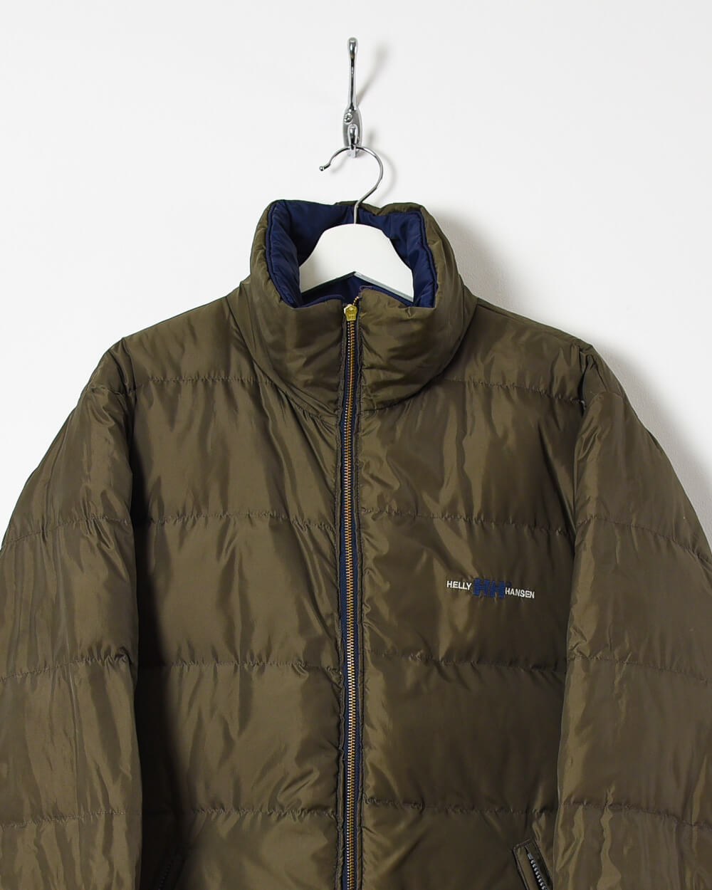 Navy Helly Hansen Reversible Puffer Jacket - Large