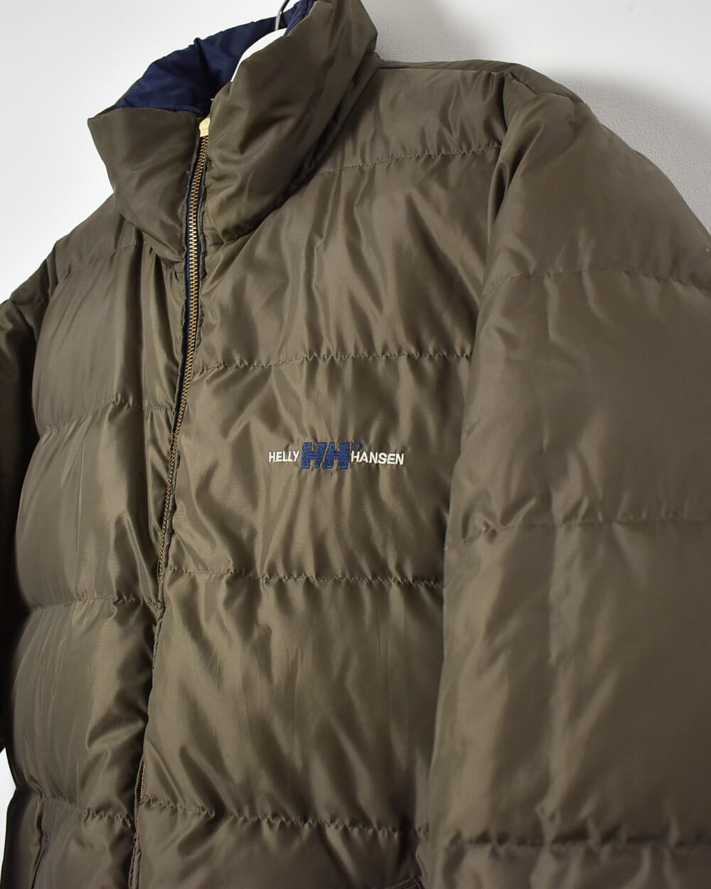 Navy Helly Hansen Reversible Puffer Jacket - Large