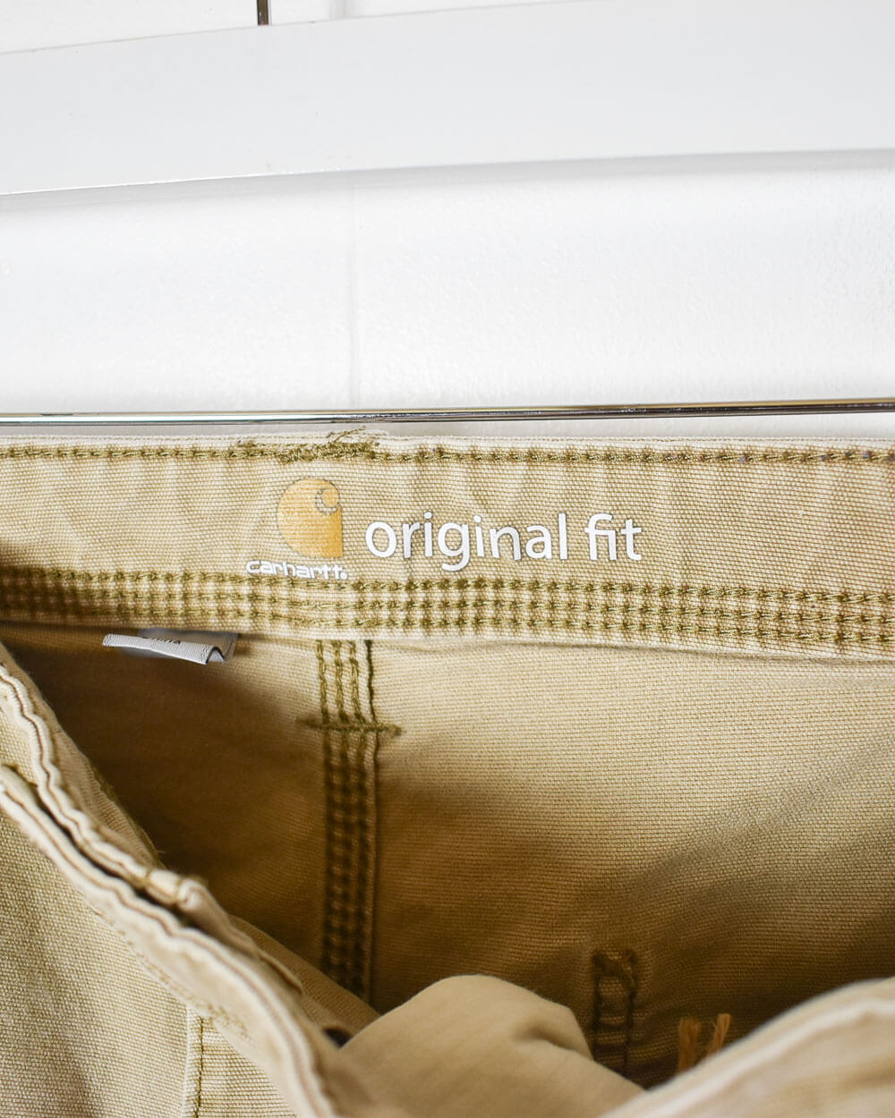 Neutral Carhartt Women's Carpenter Jeans - W32 L29