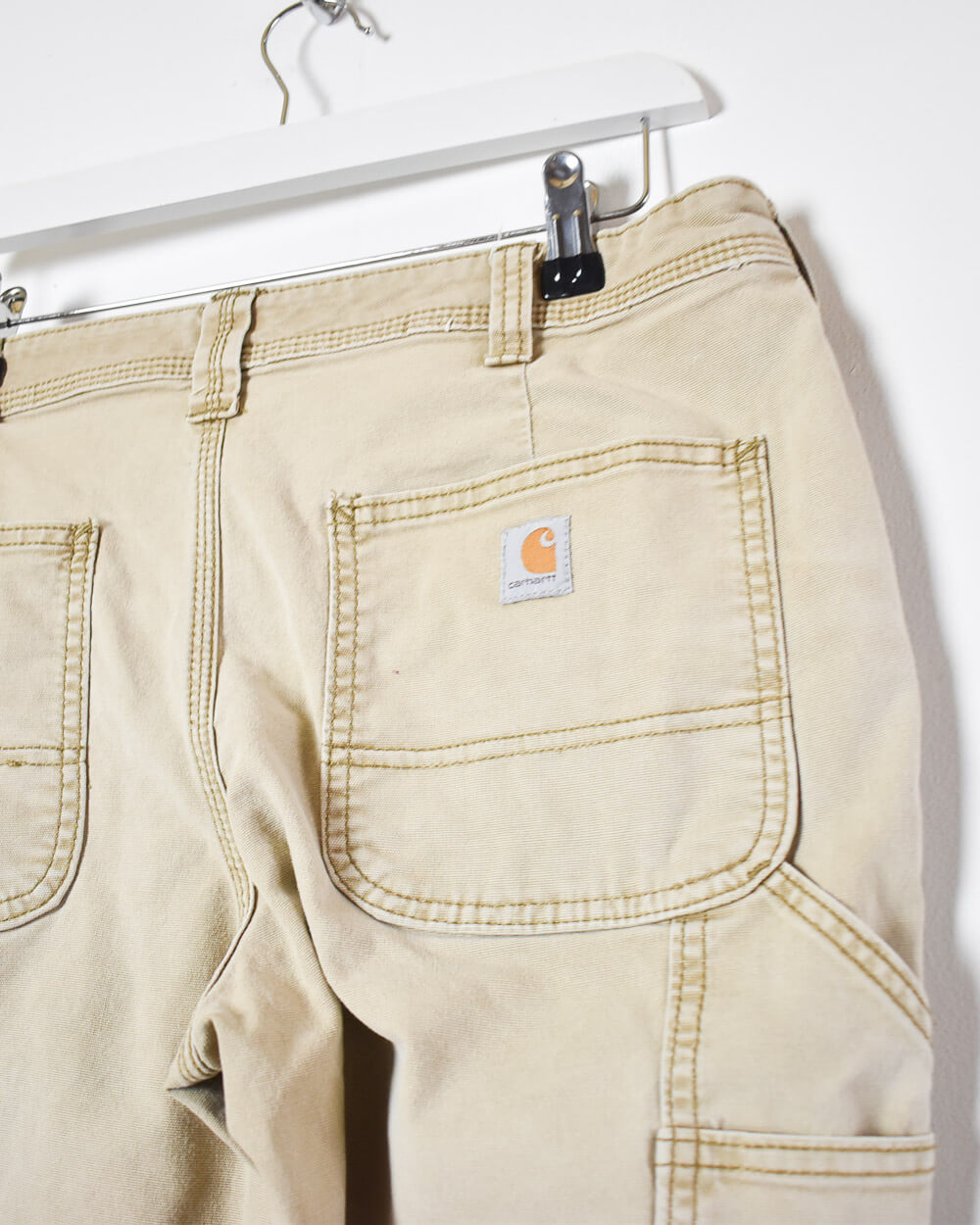 Neutral Carhartt Women's Carpenter Jeans - W32 L29