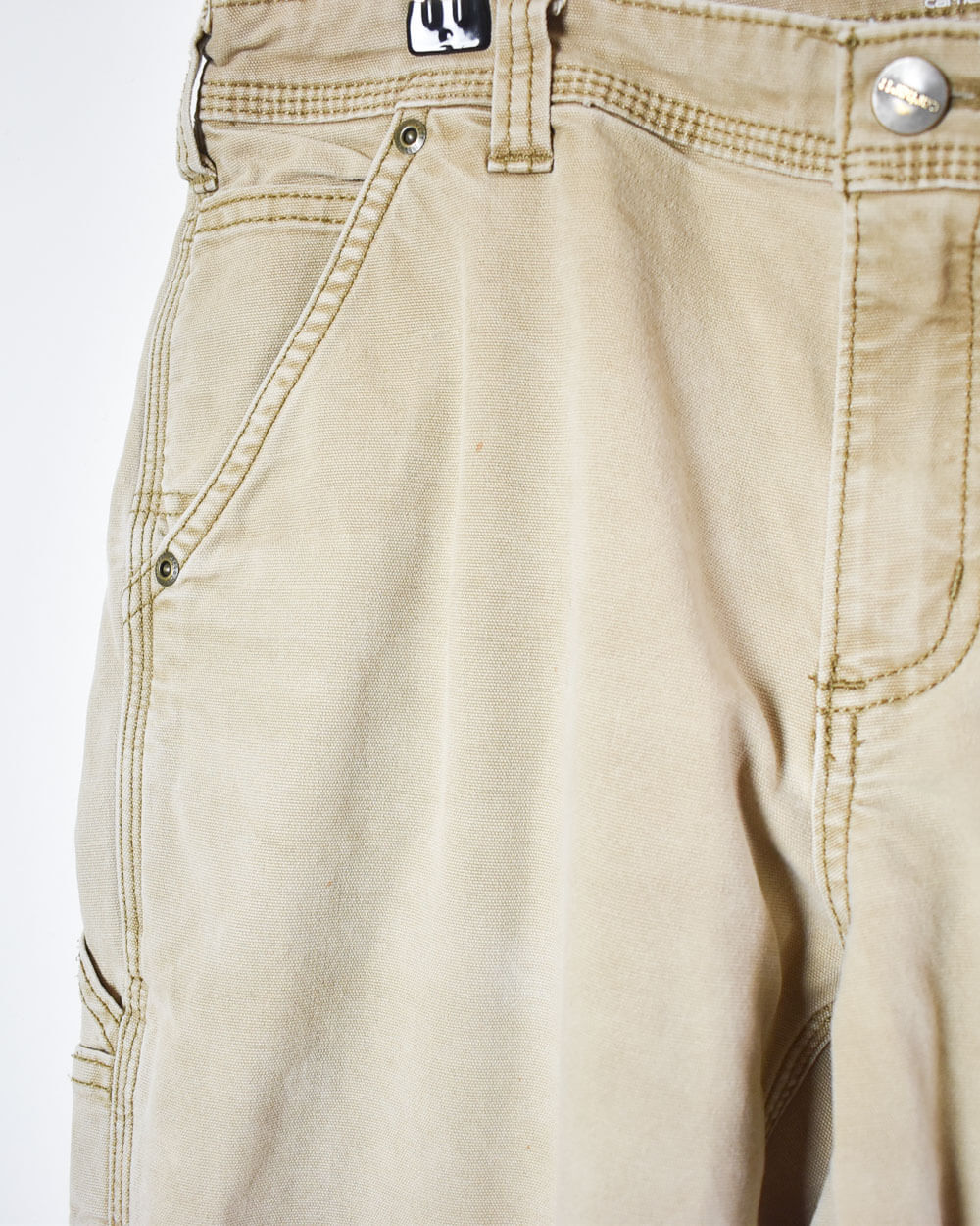 Neutral Carhartt Women's Carpenter Jeans - W32 L29