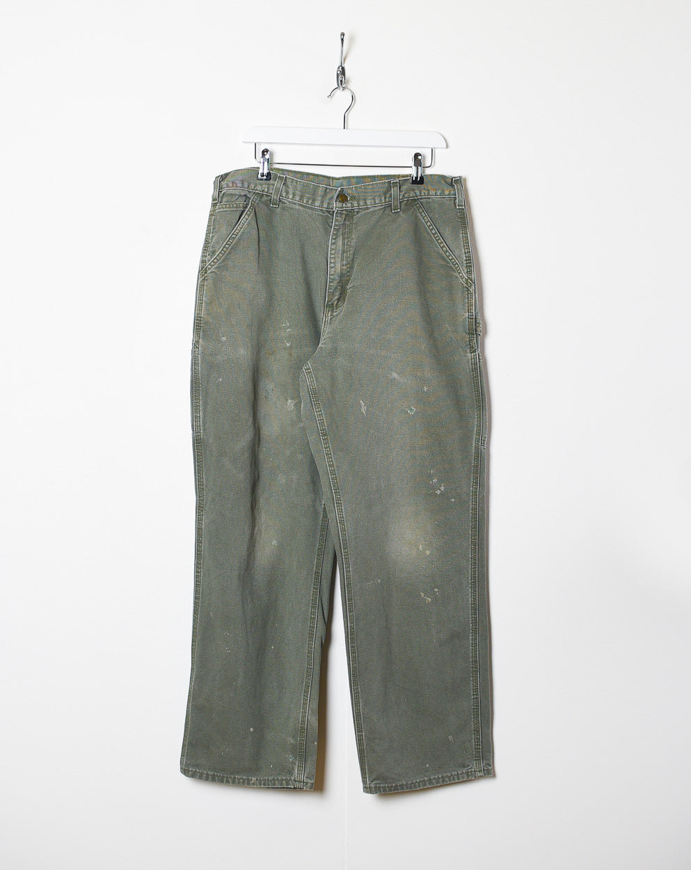 Khaki Carhartt Carpenter Jeans - W34 L30