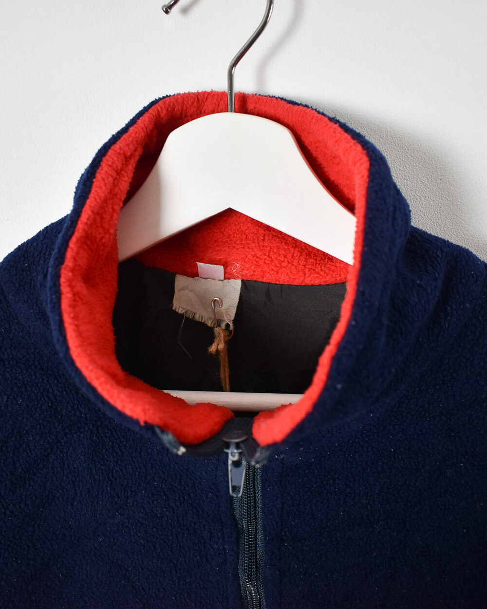 Navy Tommy Sport Zip-Through Fleece - Large