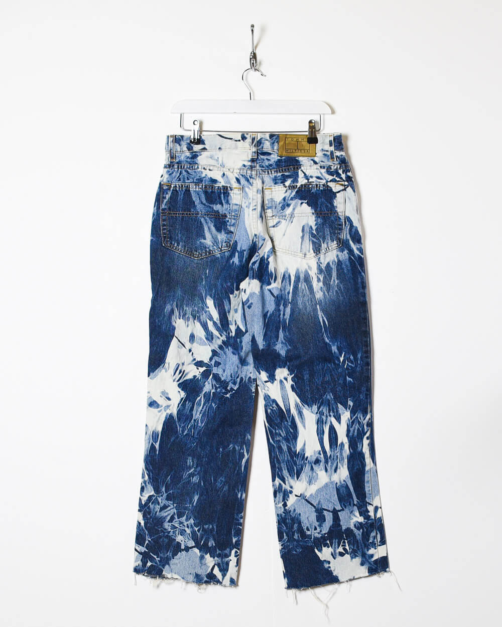 Blue Hilfiger Red Label Denim Acid Washed Cut-Off Jeans - W31