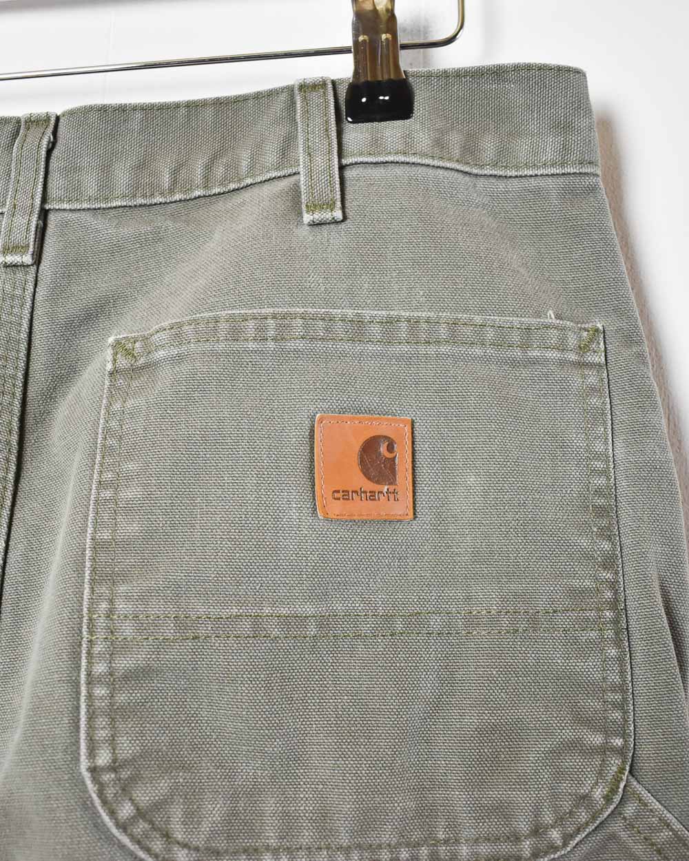 Khaki Carhartt Carpenter Jeans - W32 L29