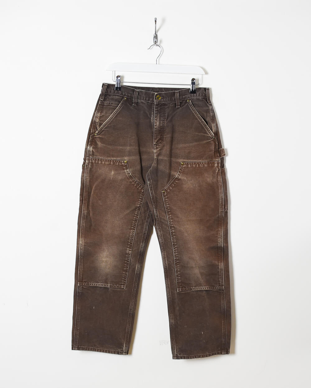 Brown Carhartt Double Knee Jeans - W30 L30