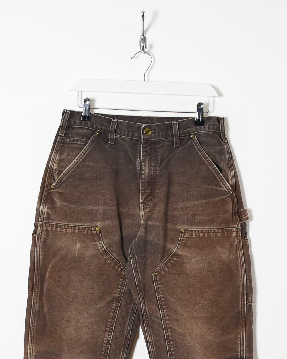 Brown Carhartt Double Knee Jeans - W30 L30