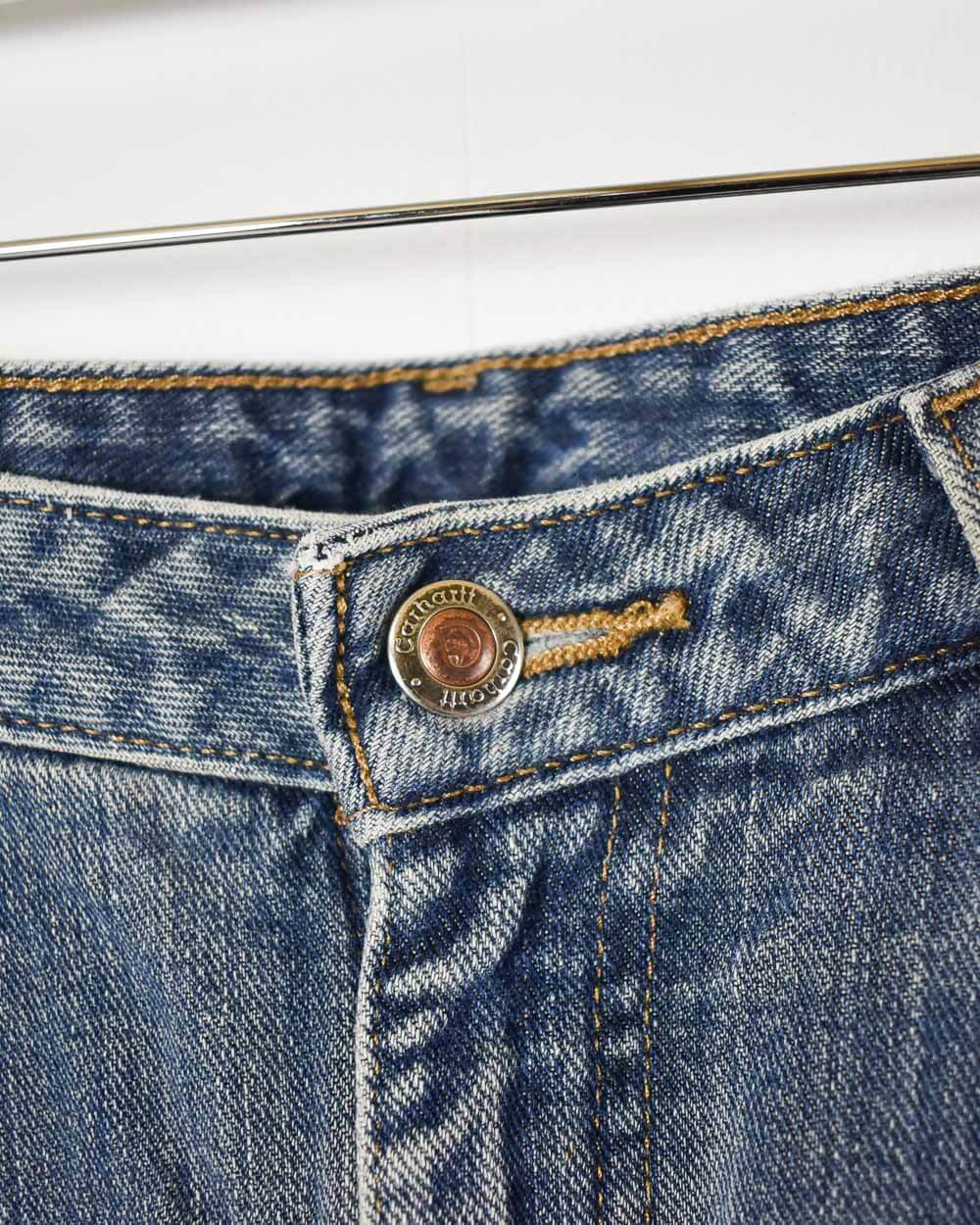 Blue Carhartt Lined Jeans - W34 L30