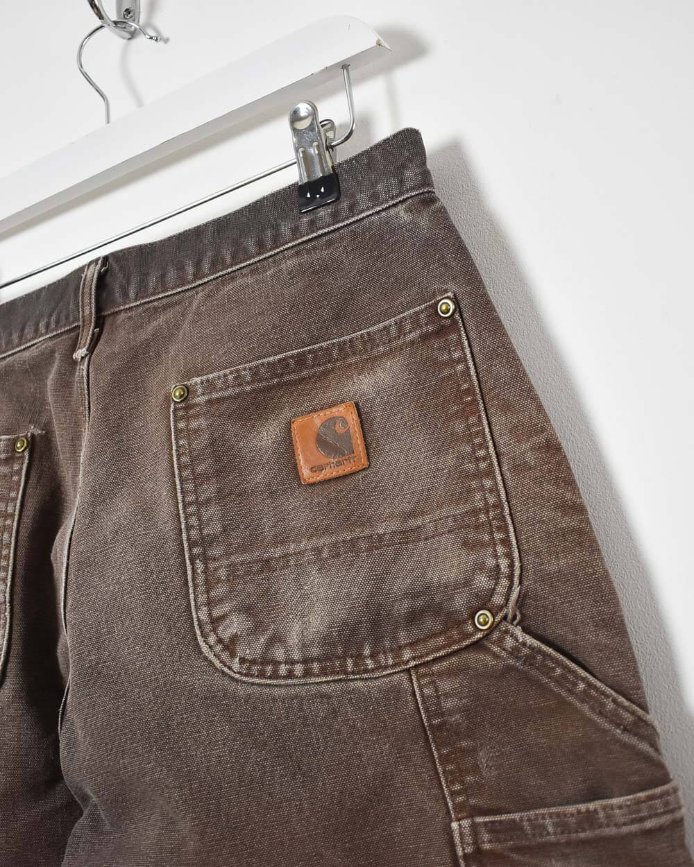 Brown Carhartt Double Knee Jeans - W30 L30