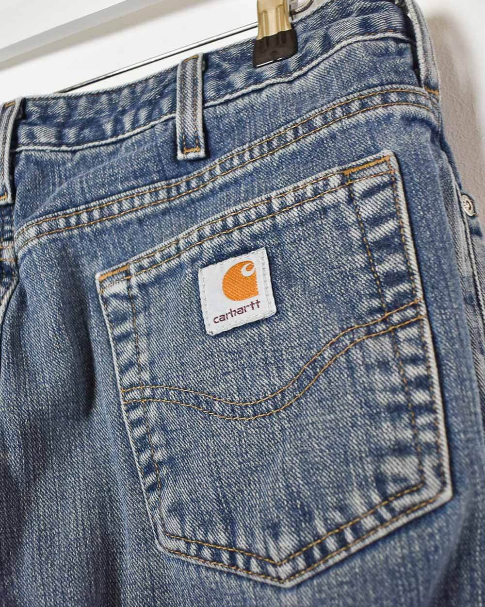 Blue Carhartt Lined Jeans - W34 L30