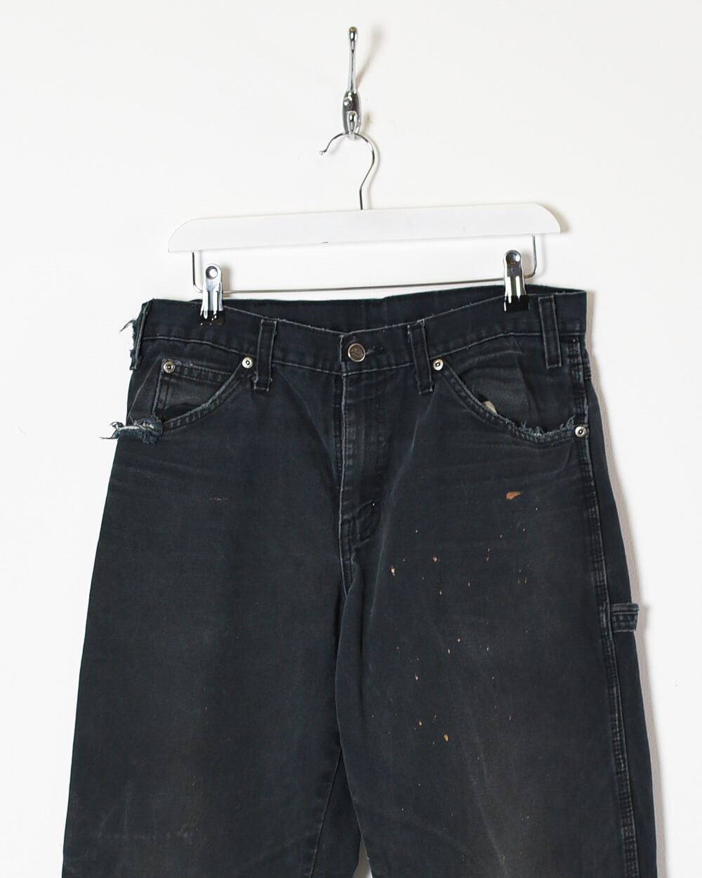 Black Dickies Heavyweight Carpenter Jeans - W32 L32