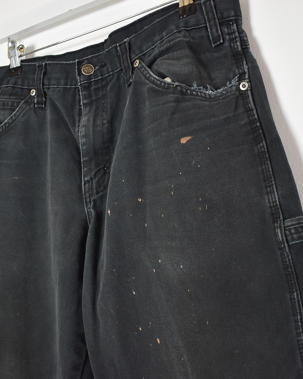 Black Dickies Heavyweight Carpenter Jeans - W32 L32