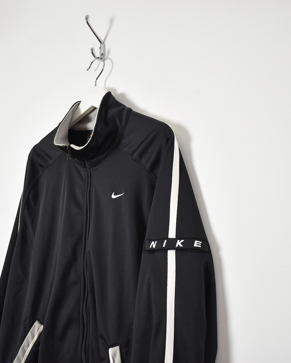 Black Nike Tracksuit Top - Large
